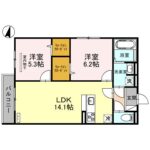 2LDK(間取) 2LDK(間取)