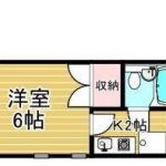 1K(間取)