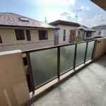 南向きの明るいバルコニー 南向きの明るいバルコニー