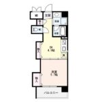南向き1DKのお部屋です♪(間取)