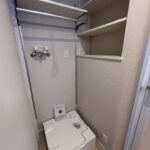 室内洗濯機置場・室内物干し付き！