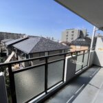 南向きのバルコニー♪