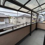 南向きのバルコニ－♪