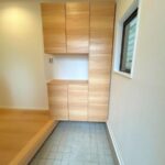 高さがあり収納力があるシューズBOX(玄関)