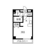 8帖南向き！(間取)